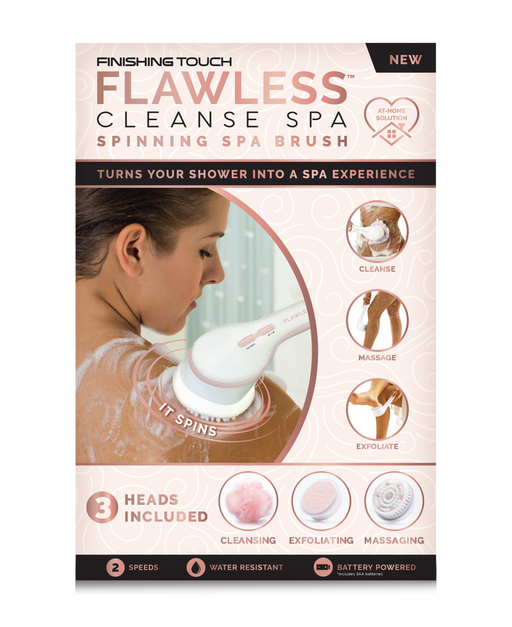 Flawless Cleanse Spa Massage Spinning Body Brush