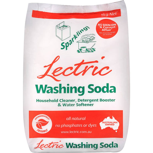 Lectric Inwash & Soaker Washing Soda 1kg