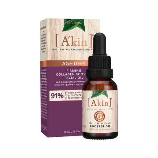 A'kin Age Defy Firming Facial Oil Collagen Boosting