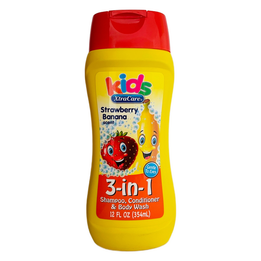 Kids 3 in 1 Shampoo, Conditioner and body wash 354ml