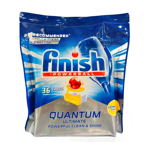 Finish Quantum Powerball 36PK Lemon Sparkle