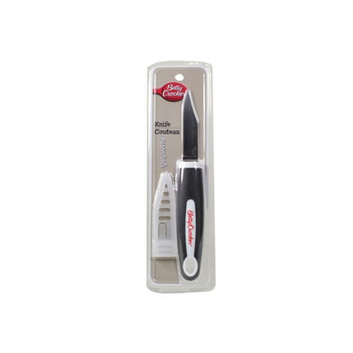 Betty Crocker Kitchen Knife With Cover 21cm