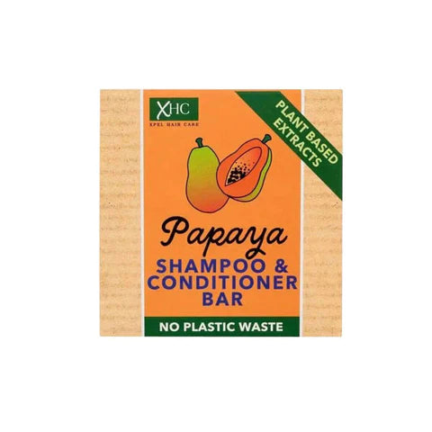 XHC Vegan Shampoo & Conditioner Bar - Papaya