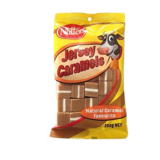 Nutters Jersey Caramels 200g
