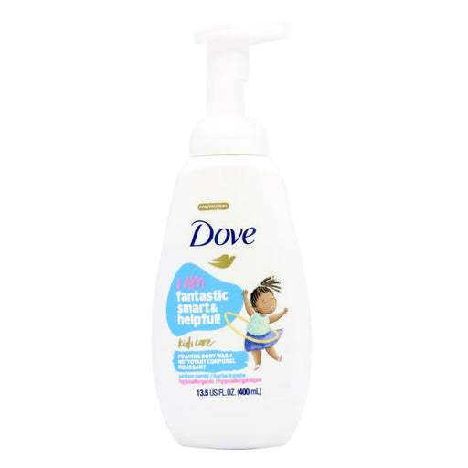 Dove Kids Hypoallergenic Foaming Body Wash 400ml Cotton Candy