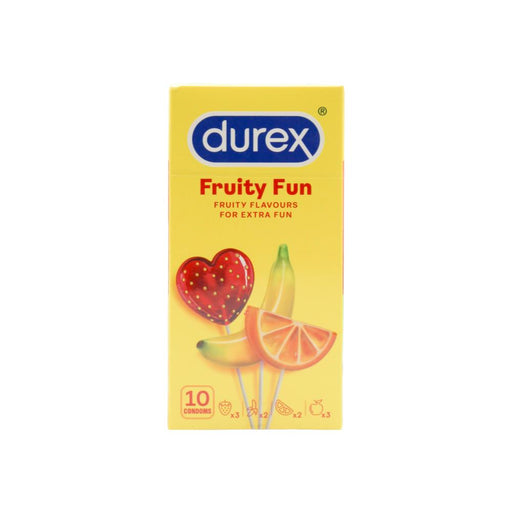 Durex Fruity Fun Condoms 10 PK