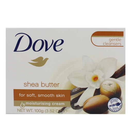 Dove Moisturising Soap Bar 100g Shea Butter