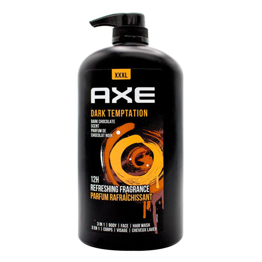 Axe Mens Body Wash 1 Litre - Dark Temptation