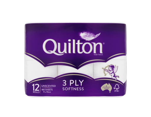 Quilton Toilet Paper 12 Pack 3 Ply