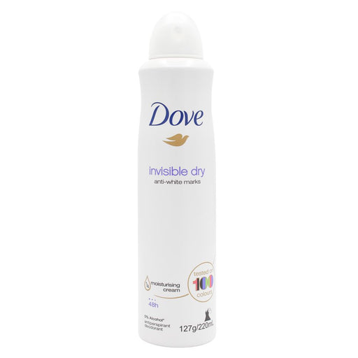 Dove Ladies Deodorant Invisible Dry 220ml