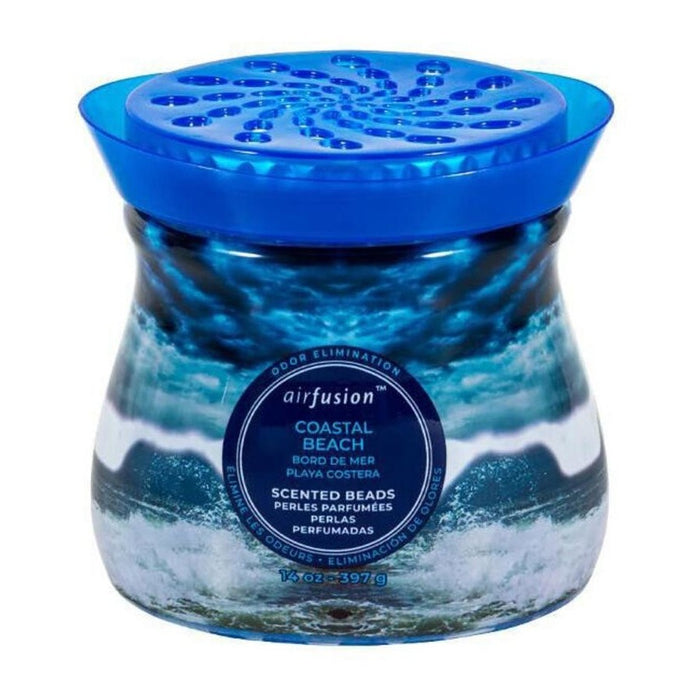 Air Fusion Crystal Scented Beads Coastal Beach 397g Room Freshener