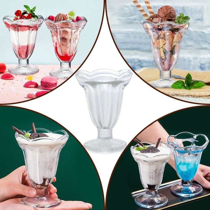 Acrylic Ice Cream Sundae Cups 500ml - SINGLE