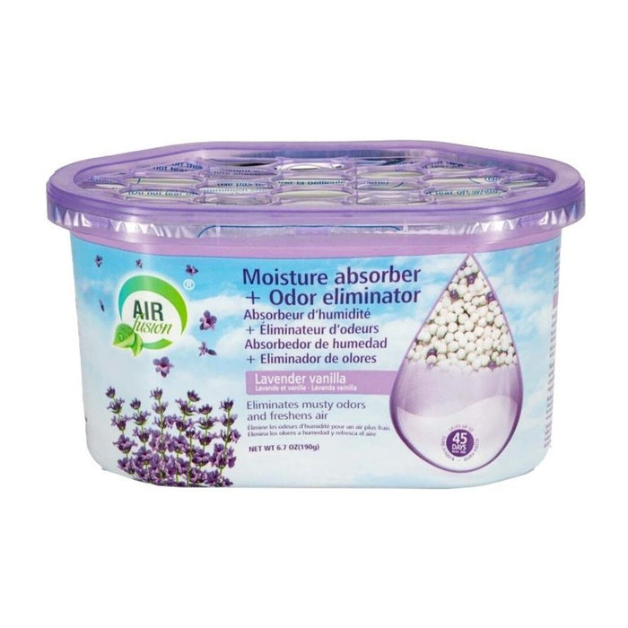 Air Fusion Moisture Absorber + Odour Eliminator Lavender Vanilla