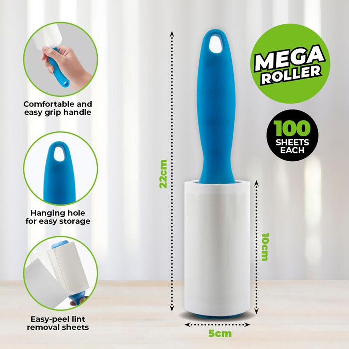 Mega Lint Roller 100 Sheets
