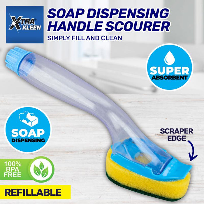 Soap Dispensing Handle Scourer
