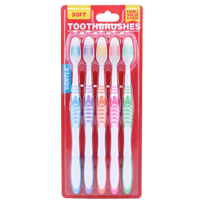 Toothbrush Family 5PK Soft Bristle