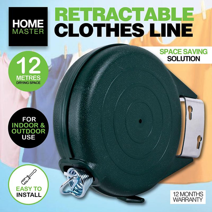 Hangit Retractable Clothes Line 15 Metres