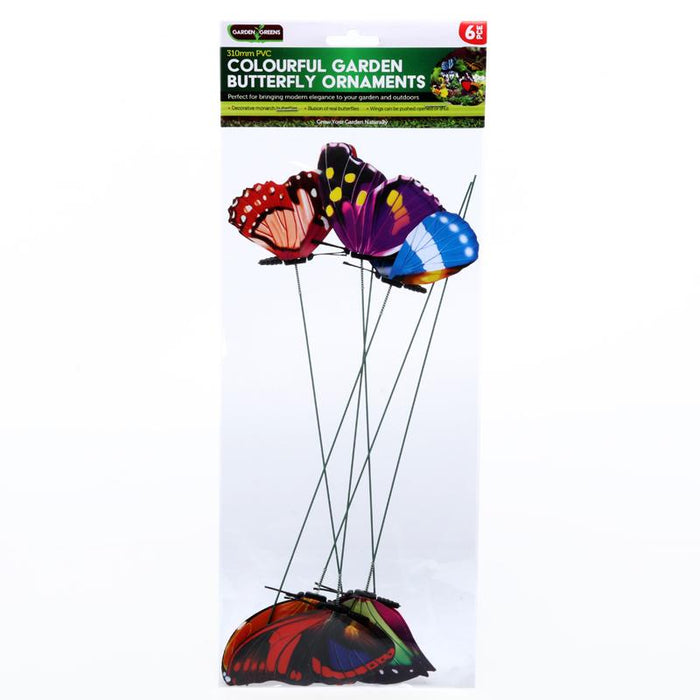 Decorative Butterfly Garden Ornaments 2PK