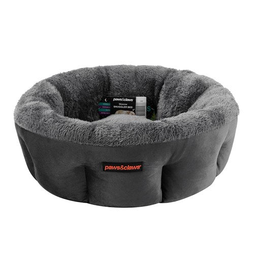 Lux Snuggler Bed Dark Grey *** LOCAL DELIVERY ONLY *** No postage available