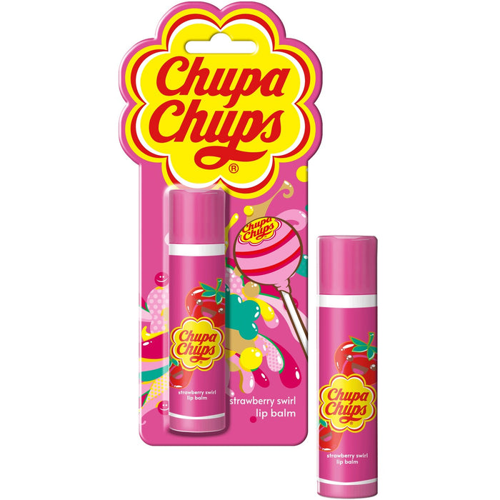 Chupa Chup Lip Balm Strawberry Swirl