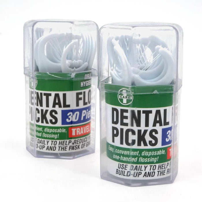Dental Floss Picks Twin Pack