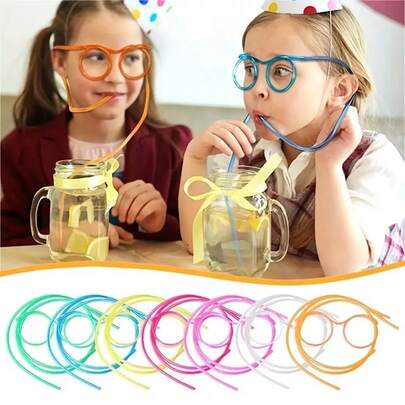 Silly Novelty Loop Glasses - Assorted Colours
