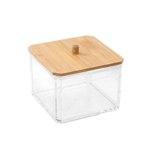 Bano Accessories Container With Bamboo Lid