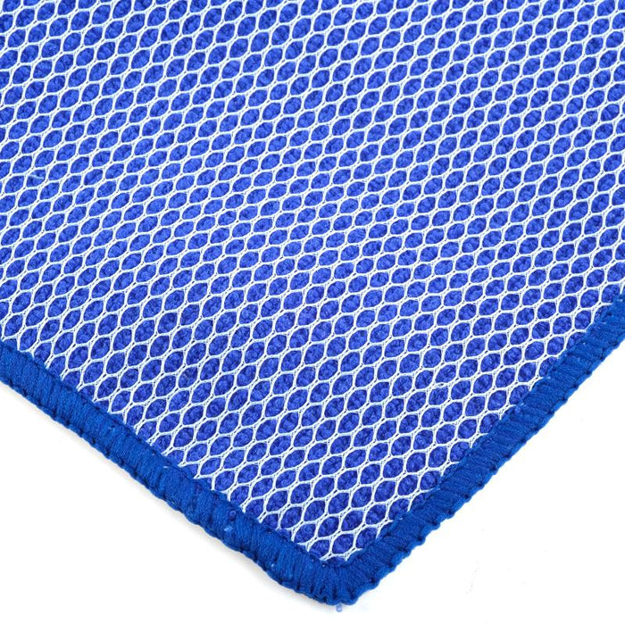 Microfibre Cloth With Mesh Scrubber 3 Pack