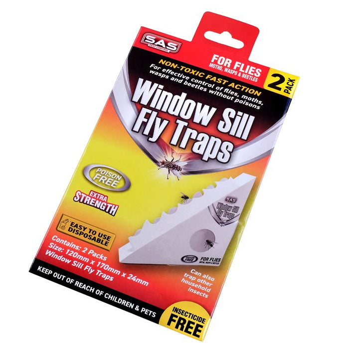 Window Sill Fly Traps 2PK