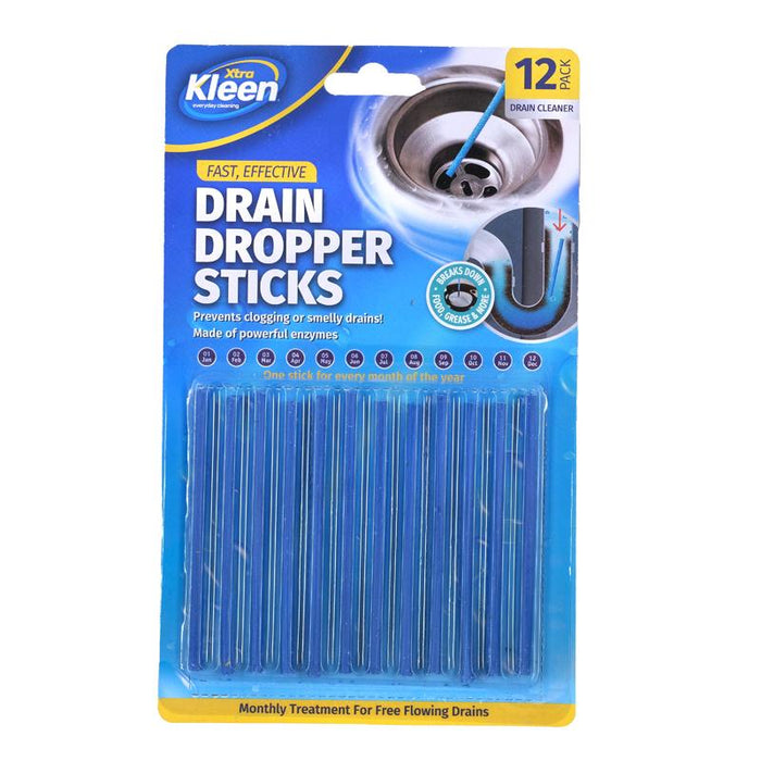 Drain Dropper Sticks 12PK