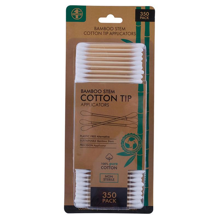 Cotton Tips Bamboo 350 Pk