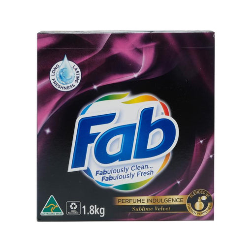 Fab Perfume Indulgence Laundry Washing Powder 1.8kg