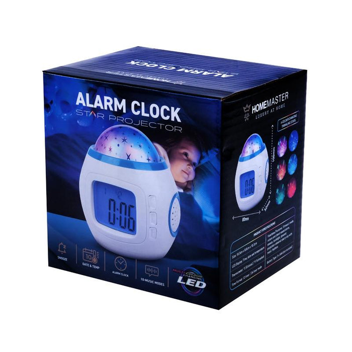 Starry Night Projection Alarm Clock