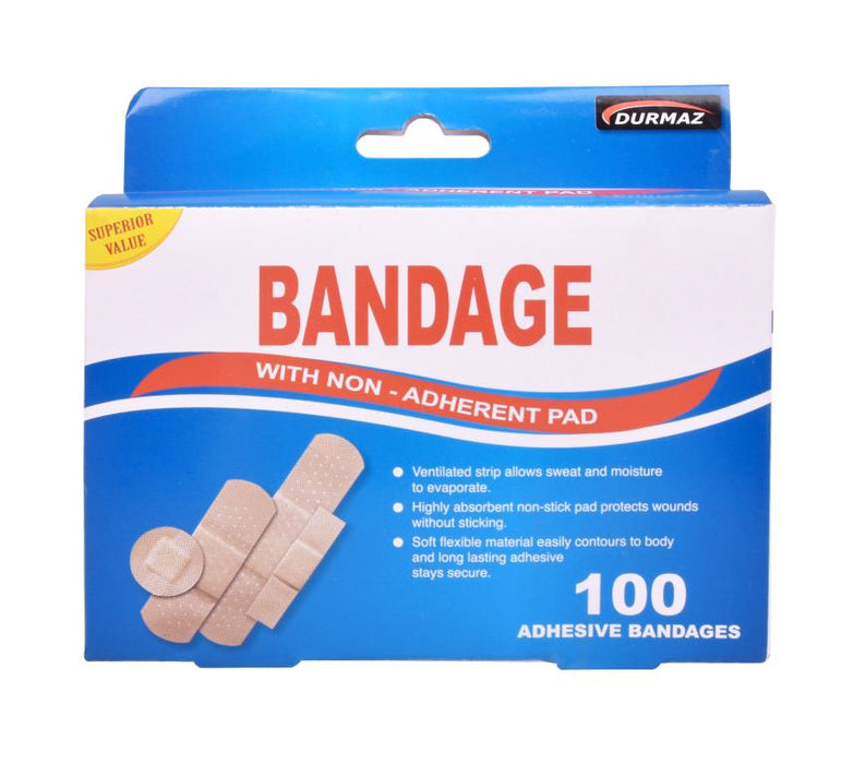 Bandaids 100PK Assorted