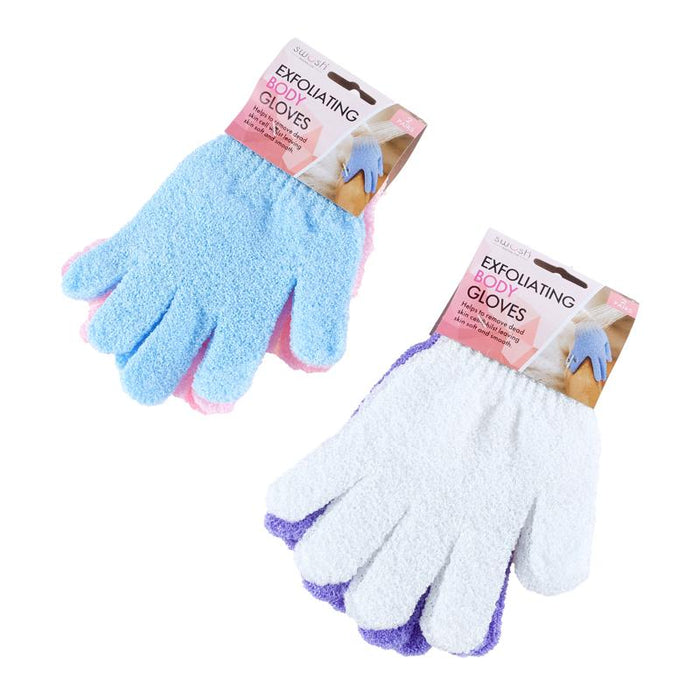 Gloves Exfoliating 2 Pk