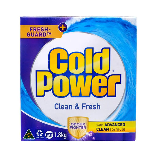 Cold Power Odour Fighter Advanced Clean Laundry Washing Powder 1.8kg