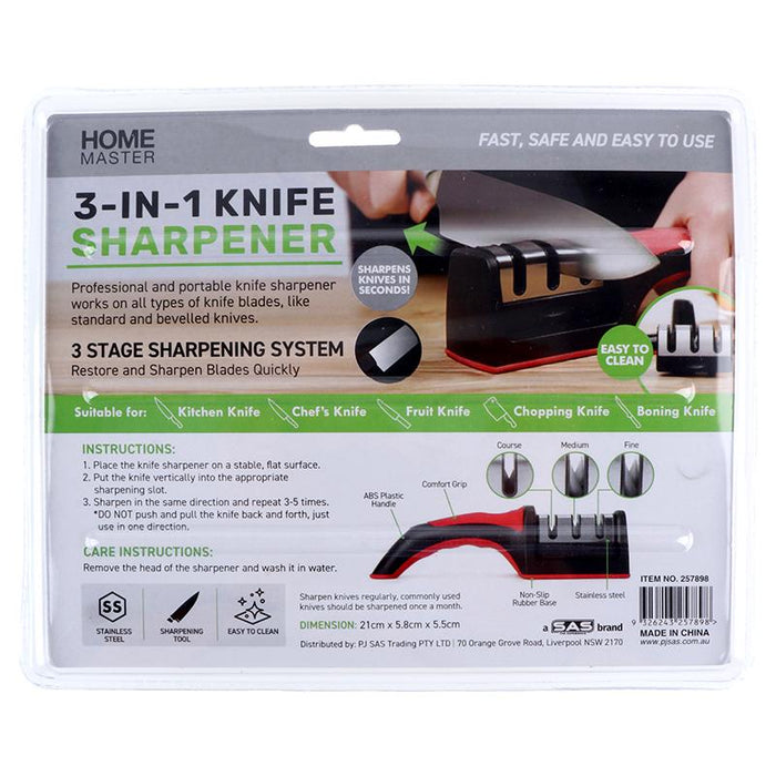 3-IN-1 Knife Sharpening Tool System