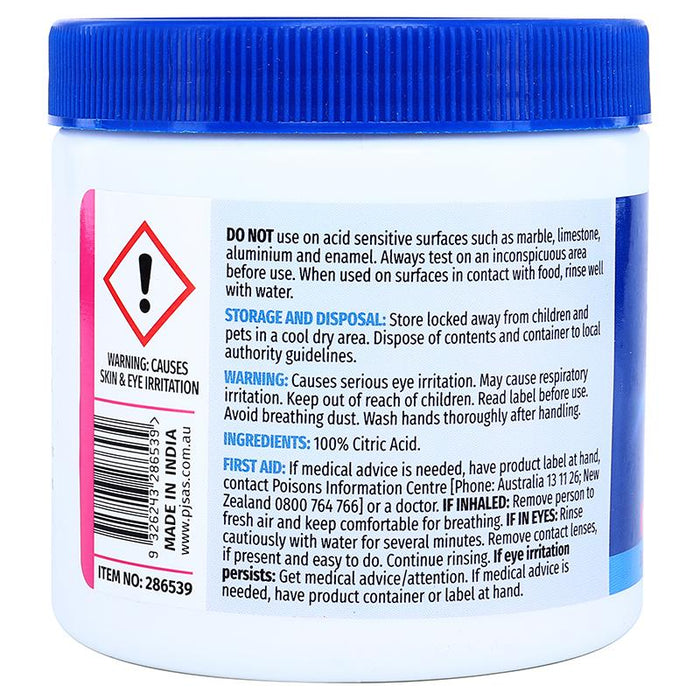 Citric Acid Multi Purpose Cleaner 250g