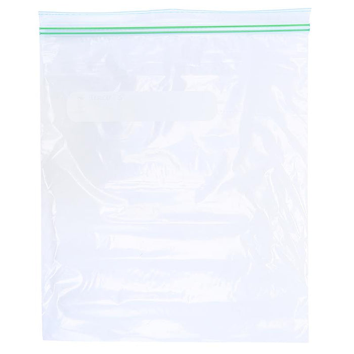 Hercules Storage Bags Resealable Twin Zip Jumbo 8pk 33cm x 38cm