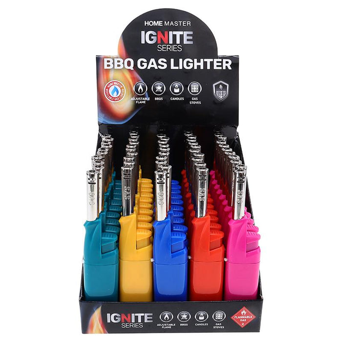 Single Lighter Gas Refillable Multipurpose BBQ - Assorted Colours
