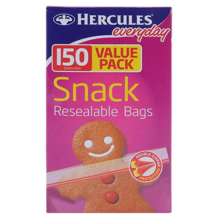 Hercules Bulk 150PK Snack Bags