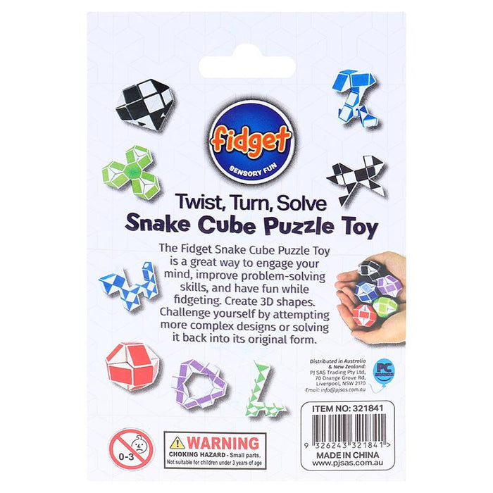 Magic Fidget Snake Puzzle Cube Toy