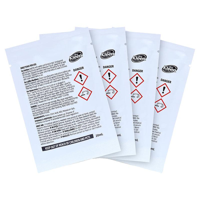 Descaler Liquid Sachets 4PK