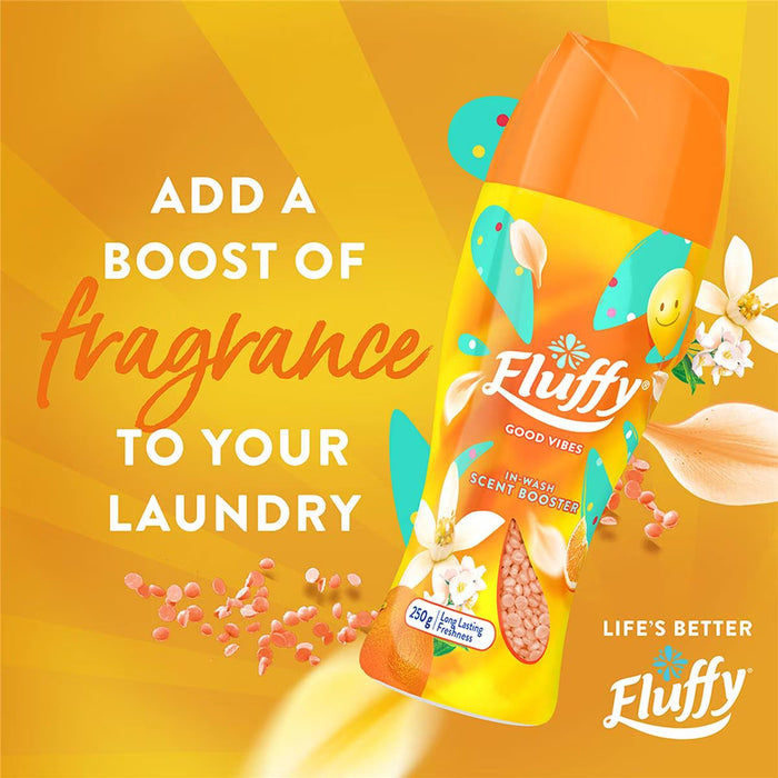 Fluffy Fabric Softener Scent Booster Beads Good Vibes 250g