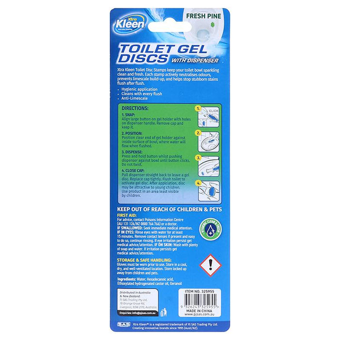 Toilet Gel Discs & Dispenser - Assorted Scents