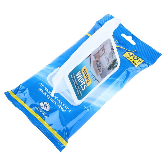Cleaning Surface Wet Wipes 40PK