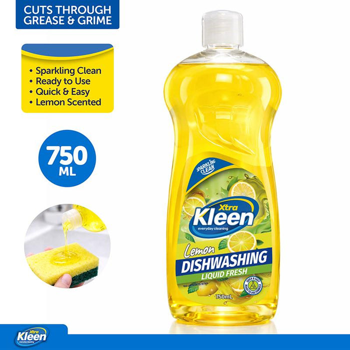 Dishwashing Liquid 750ml Lemon