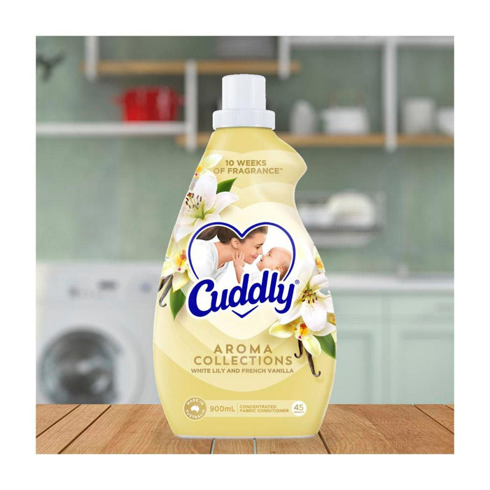 Cuddly Aroma Collections 900ml Fabric Softener Lily & French Vanilla