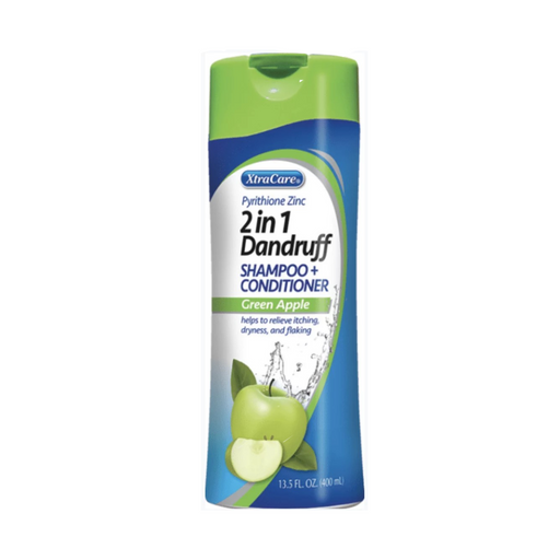 2 in 1 Dandruff Shampoo + Conditioner Green Apple 400ml