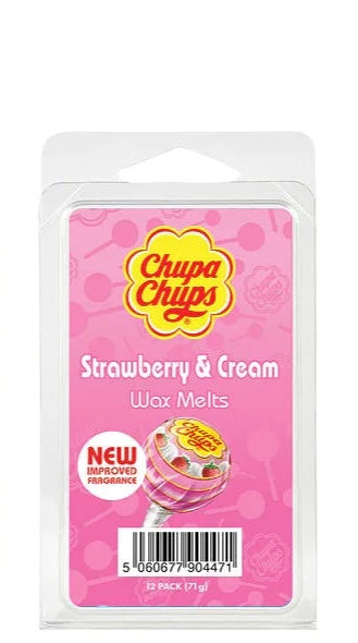 Chupa Chup Wax Melts - Strawberry & Cream